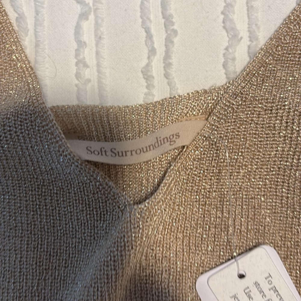 NWT Soft Surrounding Lara Tank - XS - Picture 6 of 9
